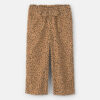 Toddler Girl Leopard Corduroy Wide-Leg Pants - Brown