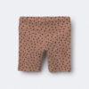 Toddler Girl Brooklyn Bike Shorts in Dot Print - Tan