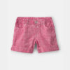 Toddler Girl Hickory Stripe Shorts - Red/Ivory 5 Toddler Girl Hickory Stripe Shorts - Red/Ivory