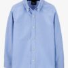 Boys Uniform Button-Front Shirt - Blue
