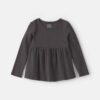 Toddler Girl Long-Sleeve Top - Black