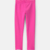 Girls Fleece Pull-On Stretch Leggings - Pink 7 Girls Fleece Pull-On Stretch Leggings - Pink