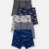 Boys 5-Pack Dinosaur Print Boxer Brief Underwear 6 Boys 5-Pack Dinosaur Print Boxer Brief Underwear
