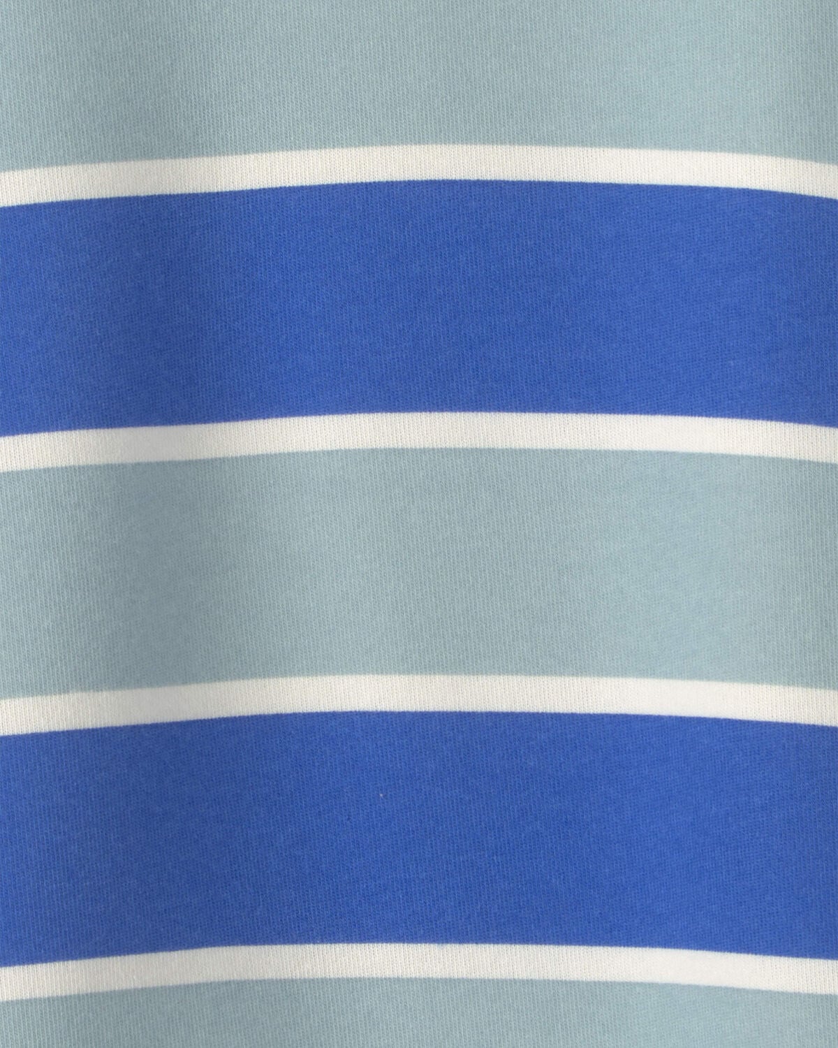 Boys Striped Fleece Pullover Sweatshirt - Blue