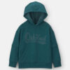 Boys Logo Fleece Baggy Hoodie - Green