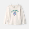 Toddler Girl 'Monster Cuddles' Long-Sleeve Graphic Tee - Cream
