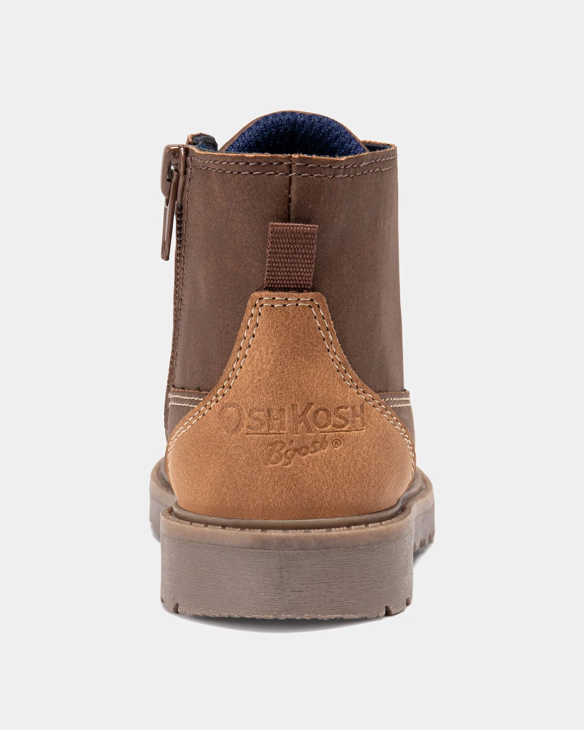 Toddler Boy Fashion Boots - Brown 3 Toddler Boy Fashion Boots - Brown