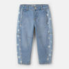 Heart Valentine's Day Barrel Jeans - Light Wash 6 Heart Valentine's Day Barrel Jeans - Light Wash