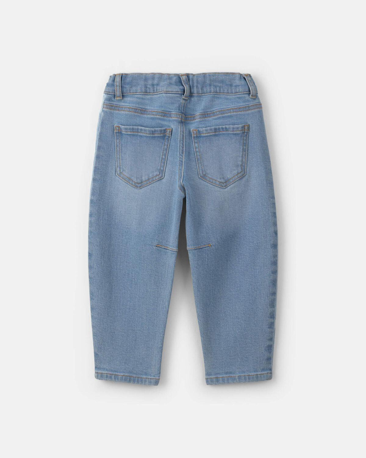 Heart Valentine's Day Barrel Jeans - Light Wash