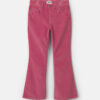 Girls Corduroy Flare Pants - Pink 5 Girls Corduroy Flare Pants - Pink