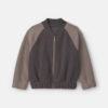 Boys Teddy Fleece Zip-Up Jacket - Charcoal Grey