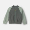 Boys Teddy Fleece Zip-Up Jacket - Green