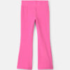 Girls Fleece Wide-Leg Pants - Pink