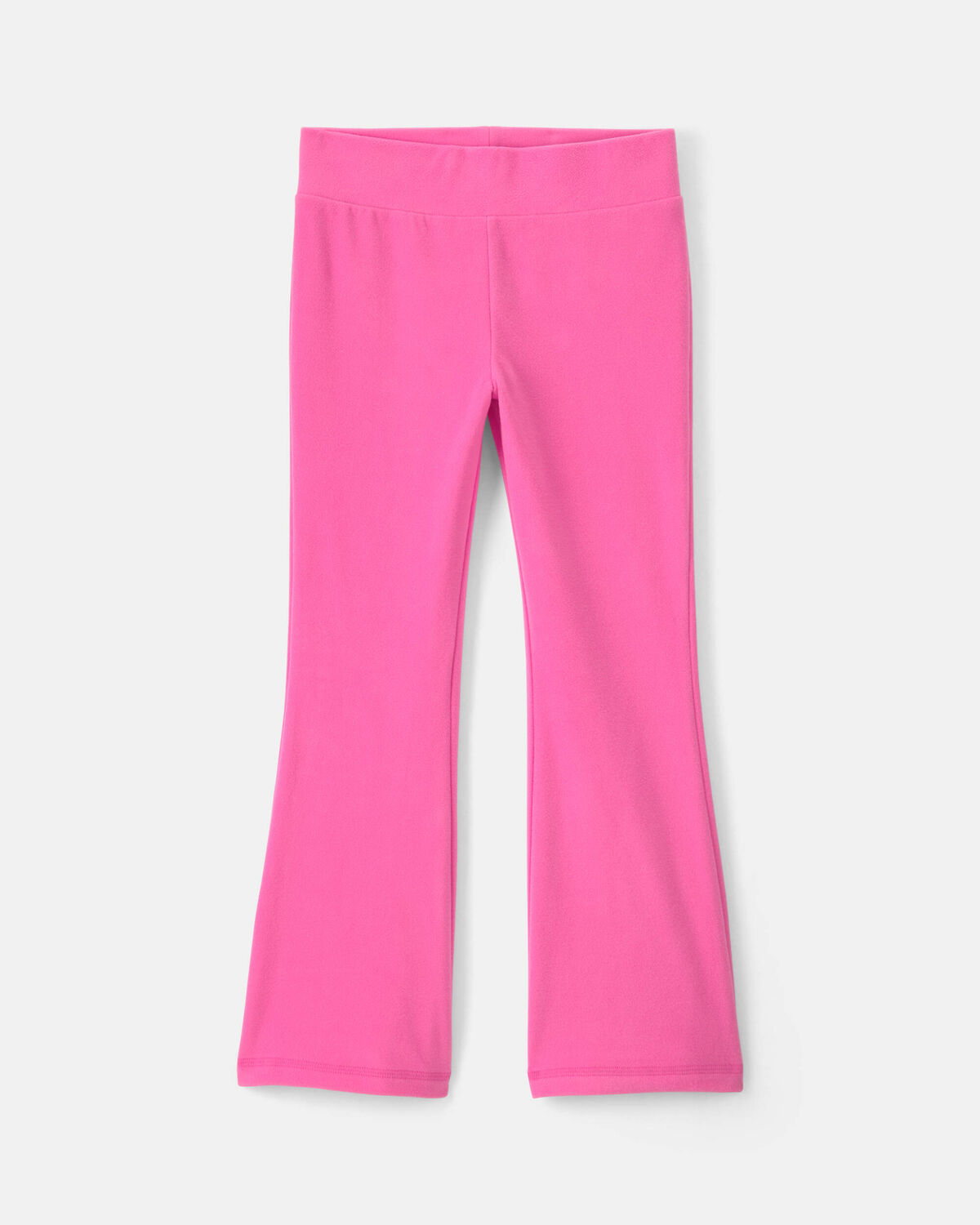 Girls Fleece Wide-Leg Pants - Pink 1 Girls Fleece Wide-Leg Pants - Pink