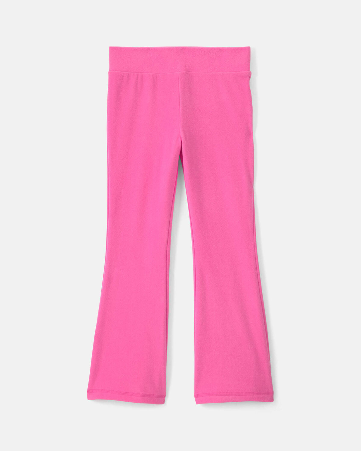 Girls Fleece Wide-Leg Pants - Pink 2 Girls Fleece Wide-Leg Pants - Pink