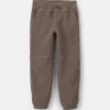 Girls Floral Fleece Joggers - Brown