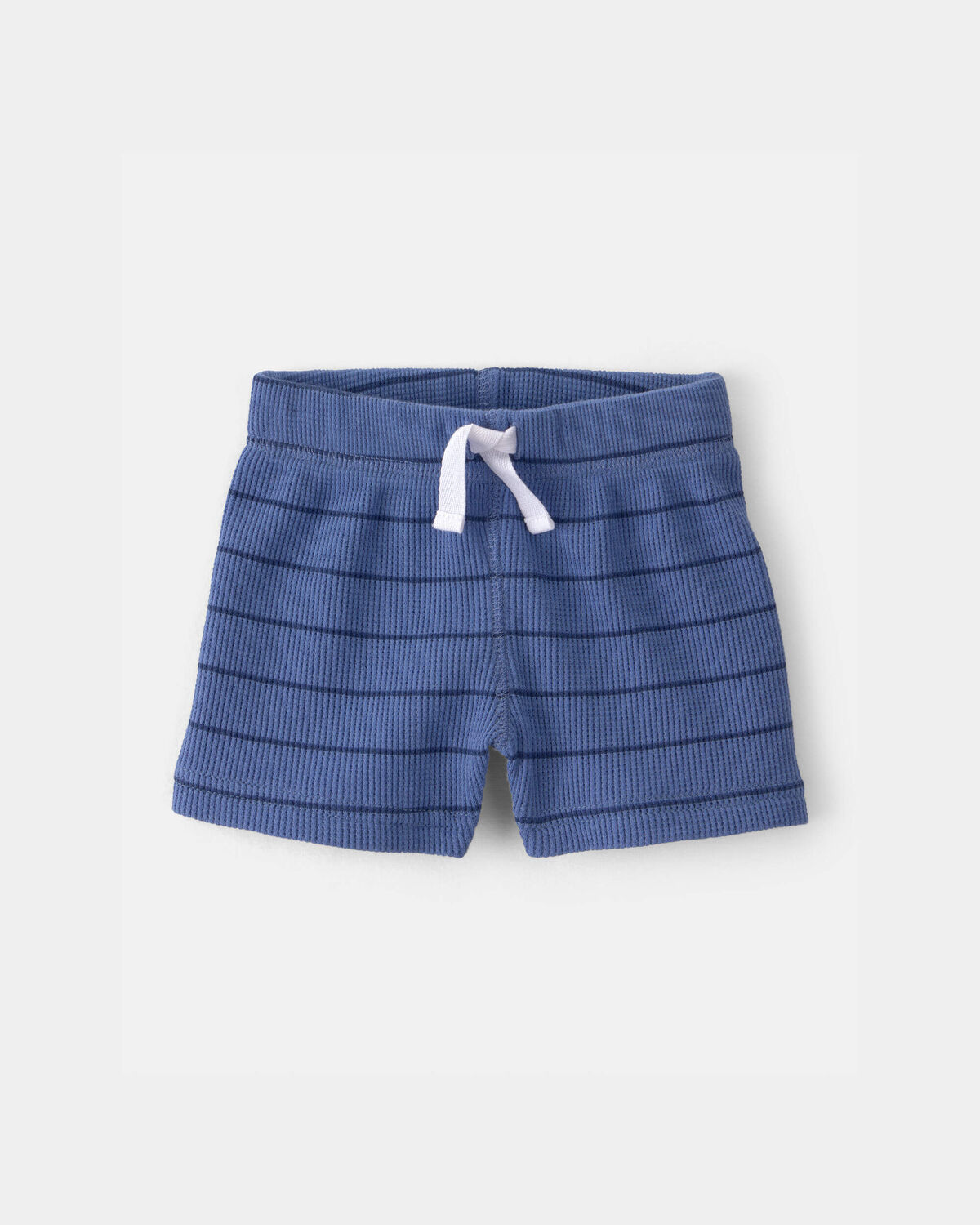 Baby Boy 3-Piece Shark Striped Outfit Set - Blue/White 6 Baby Boy 3-Piece Shark Striped Outfit Set - Blue/White