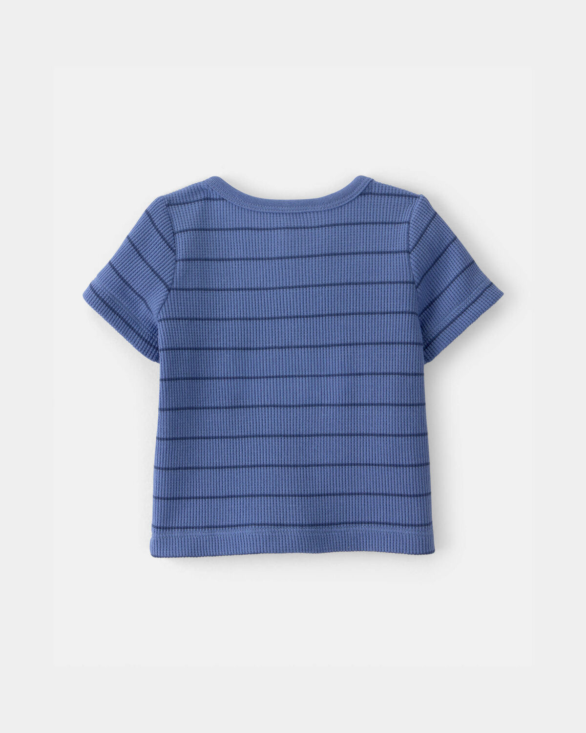 Baby Boy 3-Piece Shark Striped Outfit Set - Blue/White 8 Baby Boy 3-Piece Shark Striped Outfit Set - Blue/White