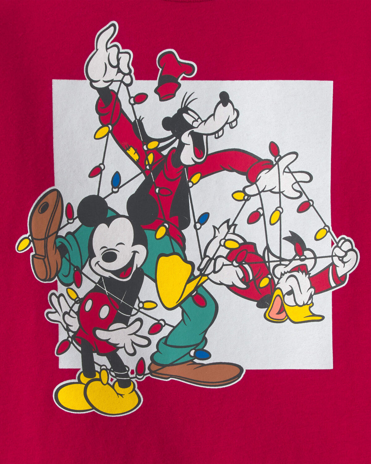 Toddler Disney© Mickey Mouse Christmas Long-Sleeve Graphic Tee - Red 2 Toddler Disney© Mickey Mouse Christmas Long-Sleeve Graphic Tee - Red