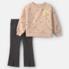 Baby Girl 2-Piece Bee & Butterfly Long-Sleeve Top & Pant Set