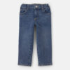 Fleece-Lined Relaxed Jeans - Medium Wash