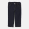 Fleece-Lined Relaxed Jeans - Dark Wash