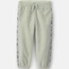 Toddler Girl Floral Fleece Joggers - Green