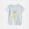 Toddler Girl 'Main Squeeze' Lemon Graphic Tee - Blue