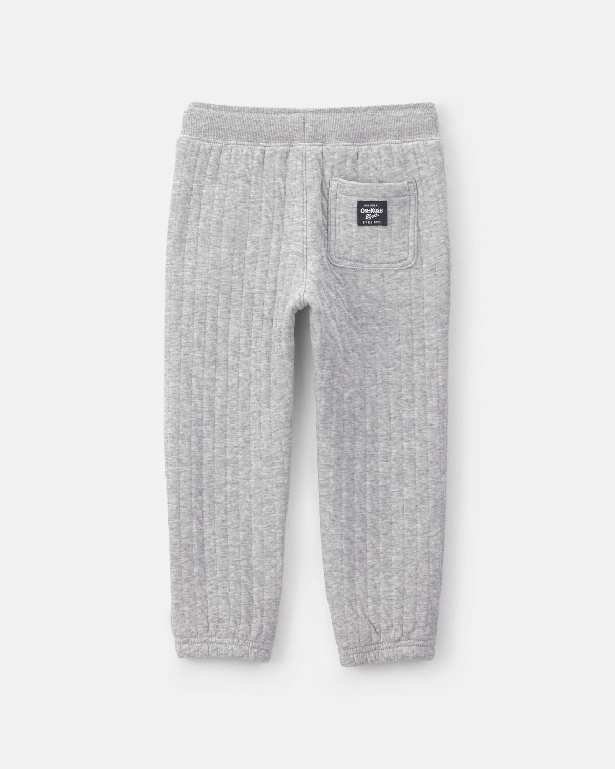 Quilted Joggers - Grey