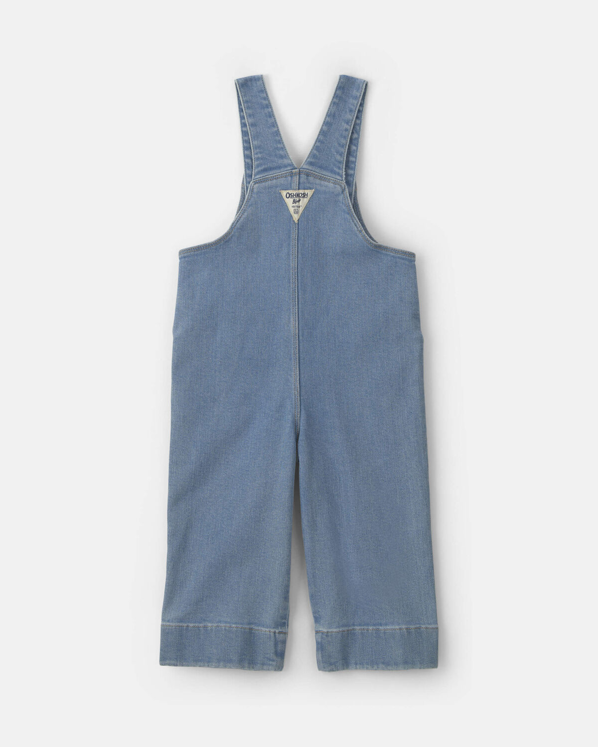 Toddler Girl Denim Overalls - Medium Wash