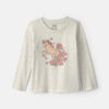 Toddler Girl Horse Long-Sleeve Graphic Tee - Grey