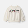 Toddler Girl Disney© Mickey Pullover Sweatshirt - Cream