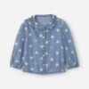 Heart Valentine's Day Long-Sleeve Top - Chambray