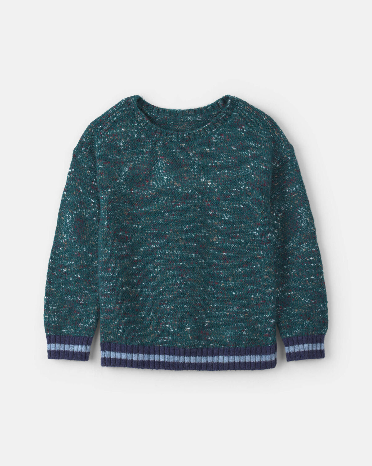 Contrast Sweater - Green