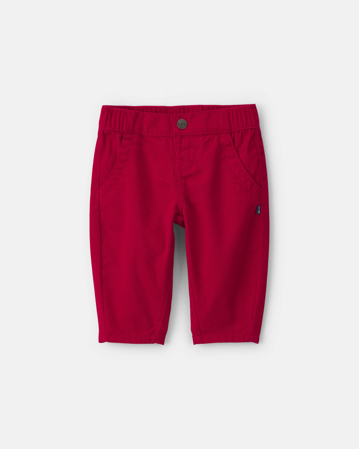 Baby Barrel Pants - Red