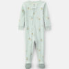 Baby Frog Cotton Snug Fit 1-Piece Pajama - Green