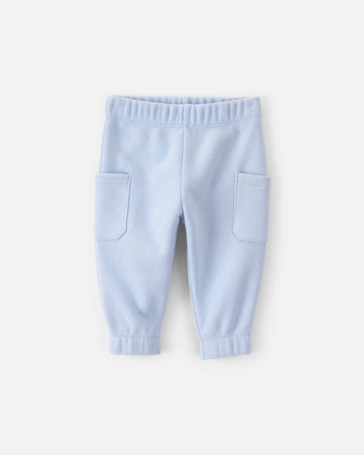 Baby Boy 3-Piece Fleece Striped Layering Set - Blue/Grey