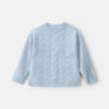 Toddler Girl Metallic Sweater - Blue