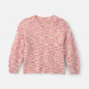 Toddler Girl Confetti Sweater - Pink