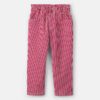 Hickory Stripe Valentine's Day Pull-On Pants - White/Red 6 Hickory Stripe Valentine's Day Pull-On Pants - White/Red
