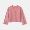 Toddler Girl Long-Sleeve Cardigan Sweater - Pink