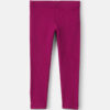 Toddler Girl Cotton Pull-On Stretch Leggings - Burgundy