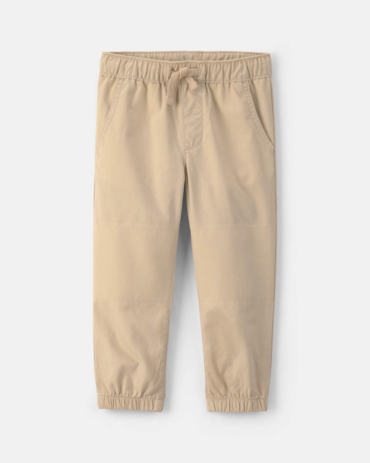 Toddler Boy Canvas Pull-On Pants - Khaki 1 Toddler Boy Canvas Pull-On Pants - Khaki