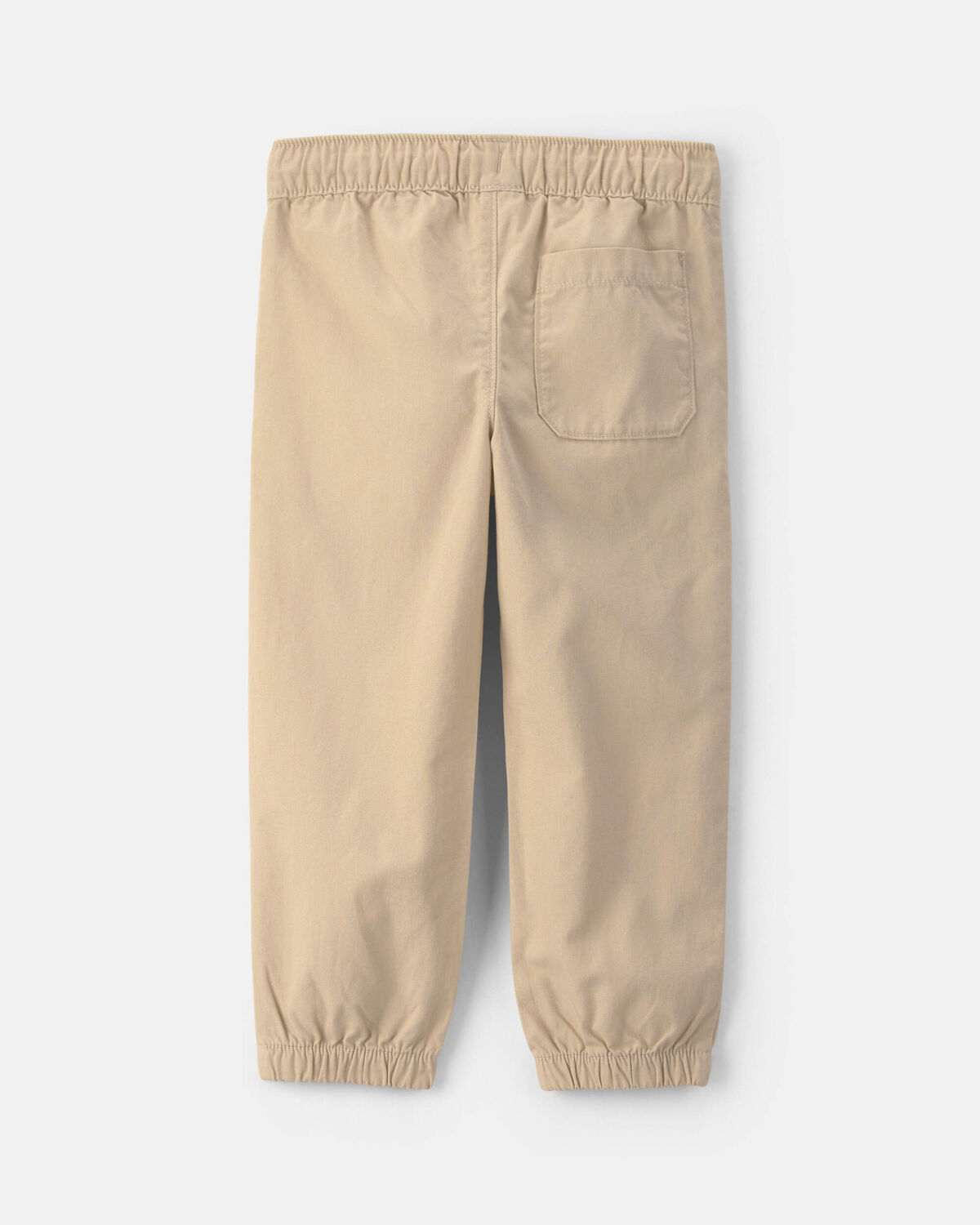Toddler Boy Canvas Pull-On Pants - Khaki 2 Toddler Boy Canvas Pull-On Pants - Khaki