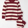 Baby 2-Piece Organic Cotton Ribbed Pajamas in Stripes 8 Baby 2-Piece Organic Cotton Ribbed Pajamas in Stripes
