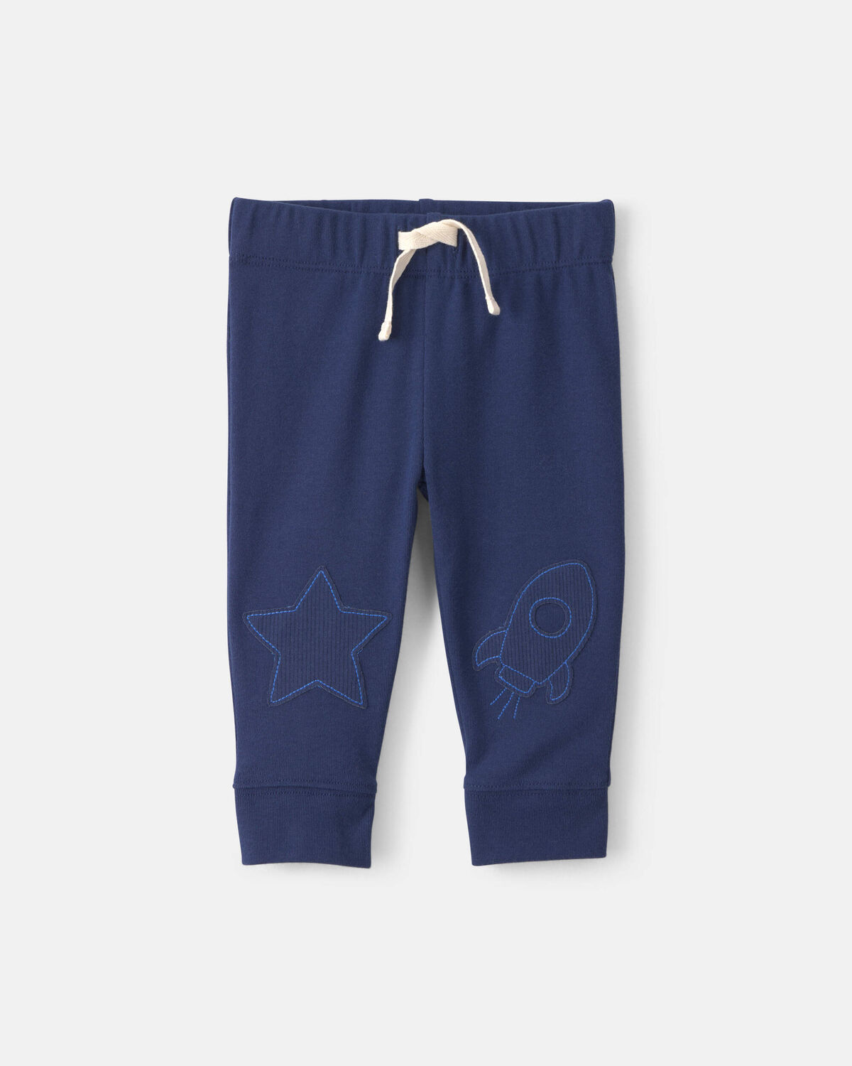 Baby Boy 2-Piece 'Little Man On a Mission' Space Long-Sleeve Bodysuit & Pant Set - Navy Blue 2 Baby Boy 2-Piece 'Little Man On a Mission' Space Long-Sleeve Bodysuit & Pant Set - Navy Blue