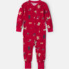 Baby 1-Piece Christmas PurelySoft™ Snug Fit Pajama - Red