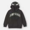 Boys 'Jump Scare' Halloween French Terry Hoodie - Black/White