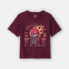 Boys 'My Skills Are On Fire' Basketball Graphic Tee - Burgundy 12 Boys 'My Skills Are On Fire' Basketball Graphic Tee - Burgundy
