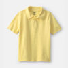 Boys Uniform Piqué Polo Shirt - Yellow